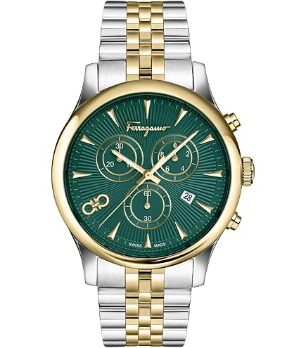 Amazon.com: Ferragamo F-80 Classic Collection Luxury Mens Watch