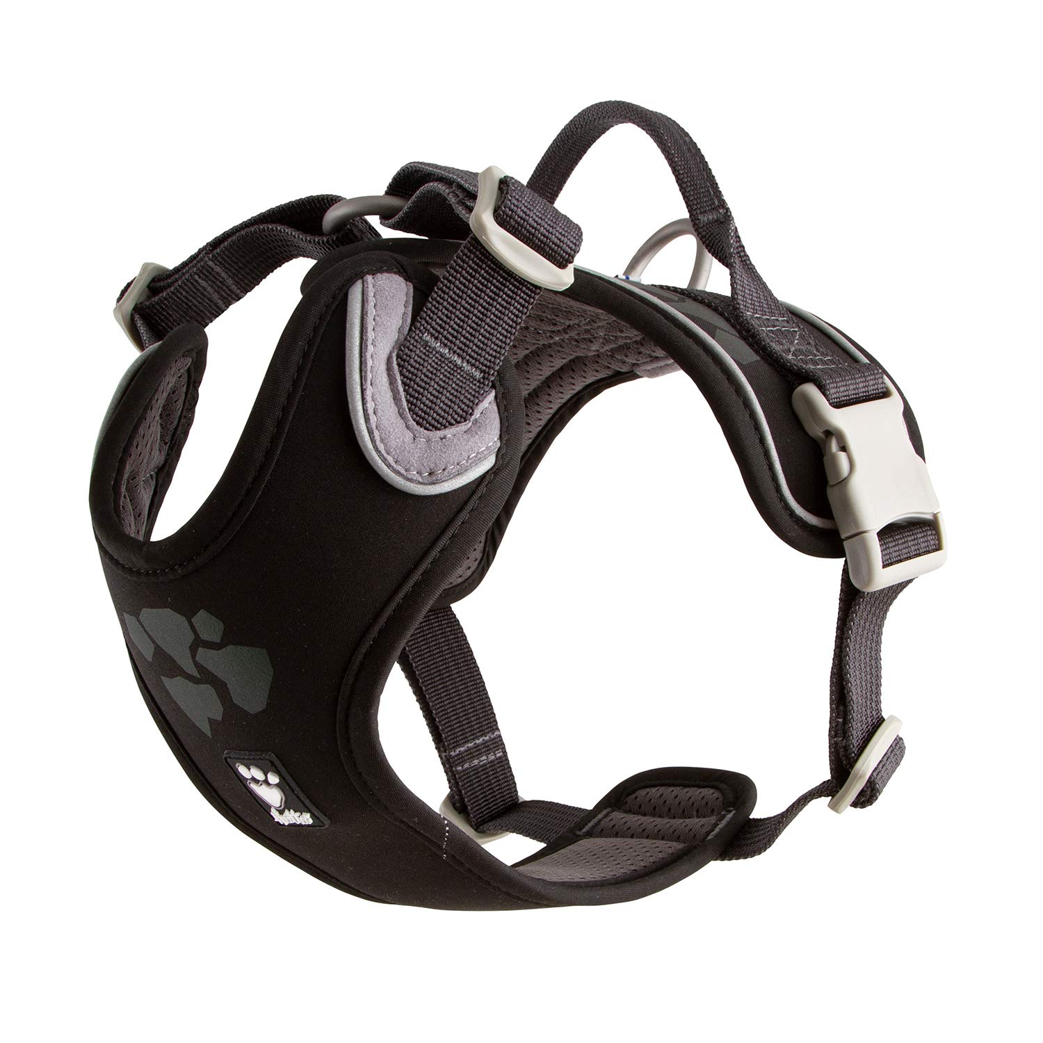 Hurtta - Weekend Warrior Harness - 40-60 cm - black - 1 piece