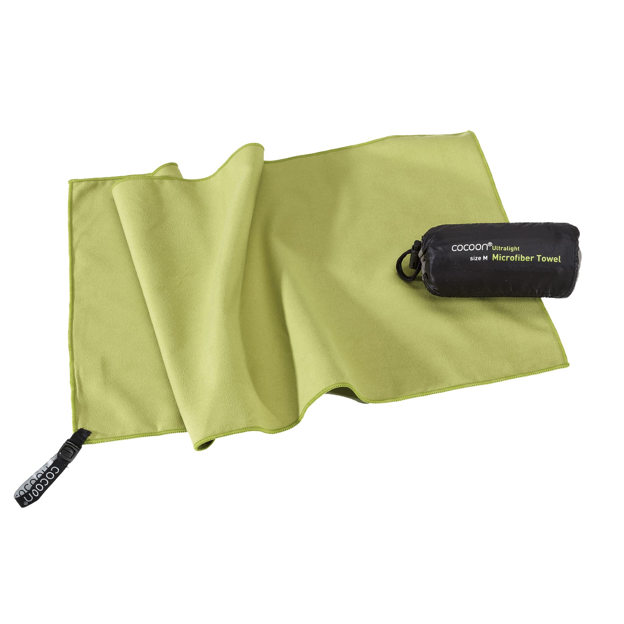 Cocoon ultralight - lightweight microfibre hand towel, Adult (Unisex), Wasabi, L