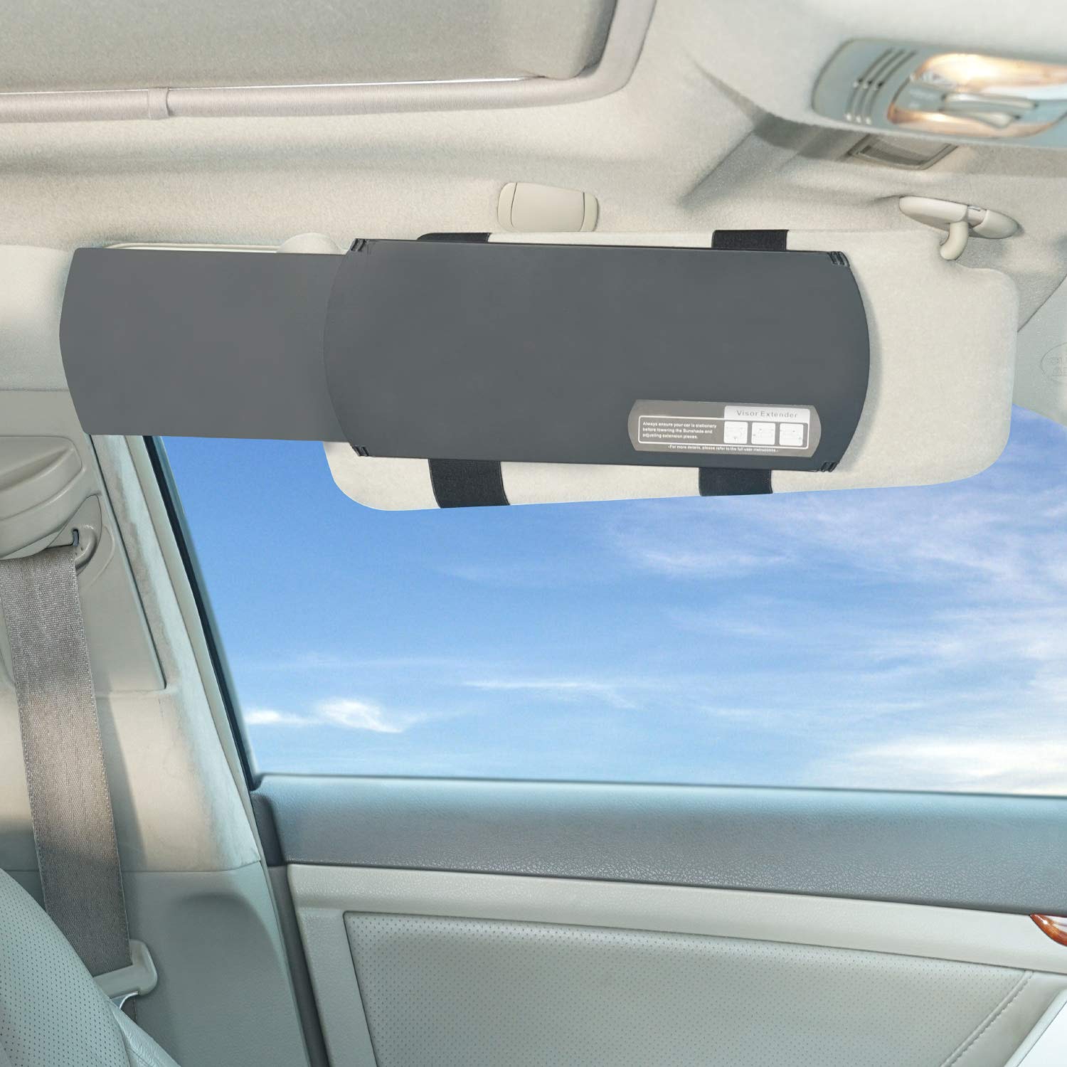 Car Visor Extender, FULLONG Car Visor Sunshade Extender for