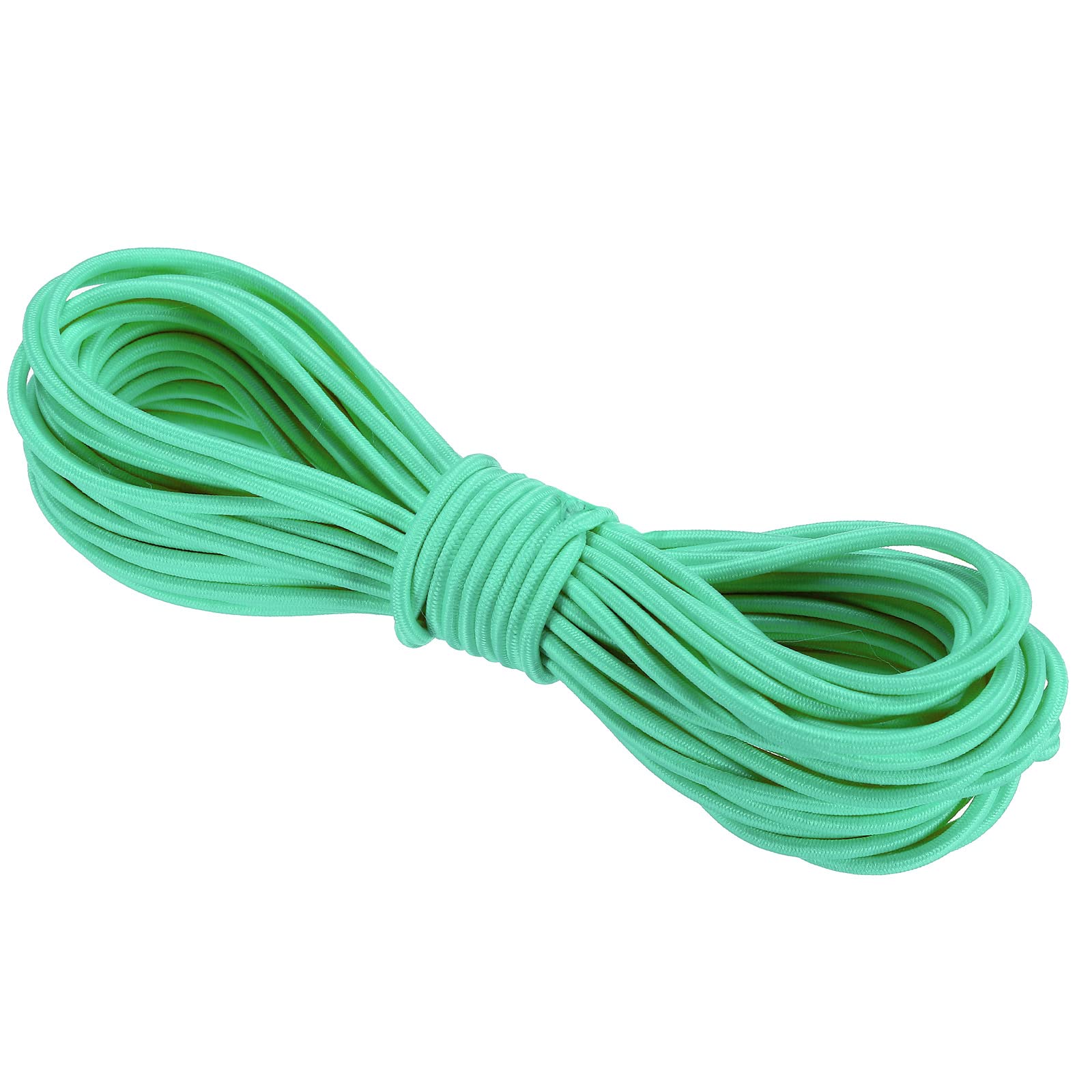 PATIKIL Bungee Cord Elastic Cord Heavy Stretch String Rope 3mm 11 Yards(10m) Blue Green for Crafting DIY Sewing Hook Straps Camping Tie Down Strap โ image 1