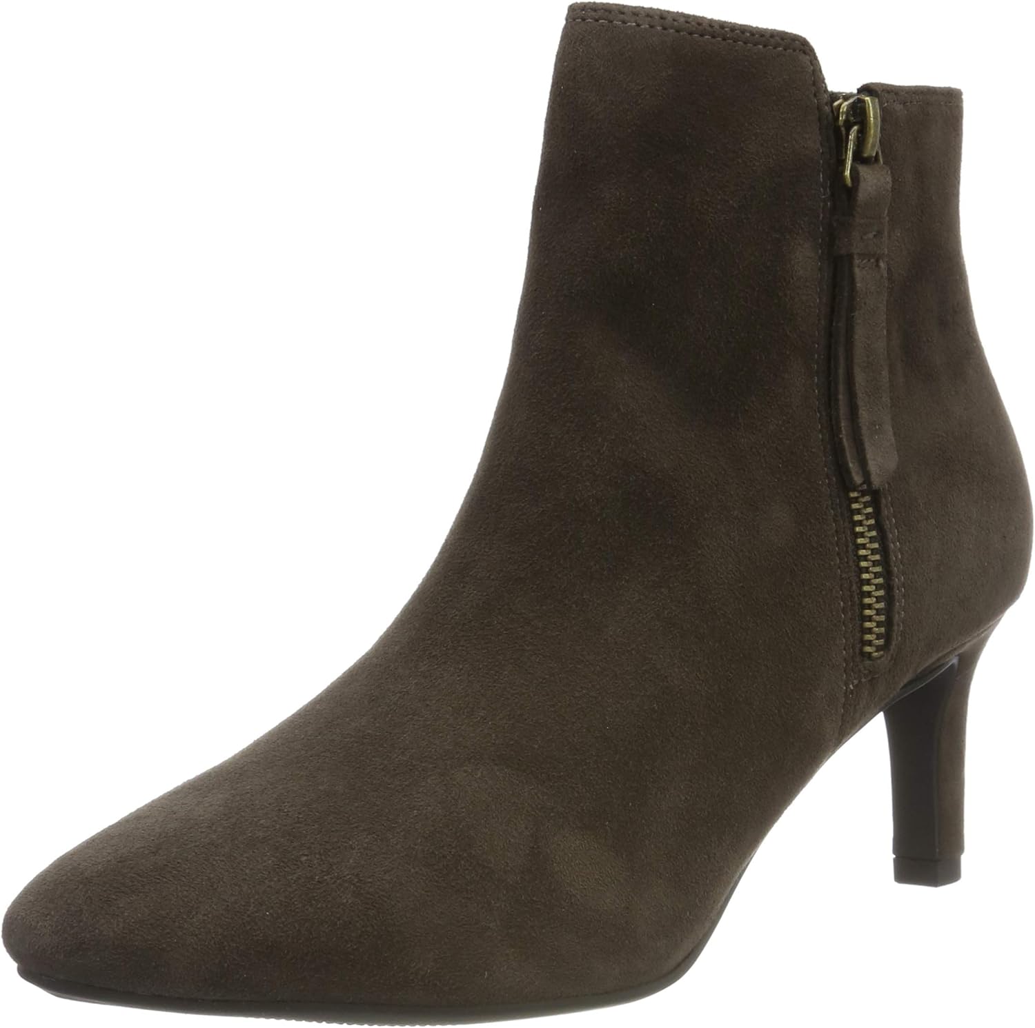 clarks women's suede ankle boots