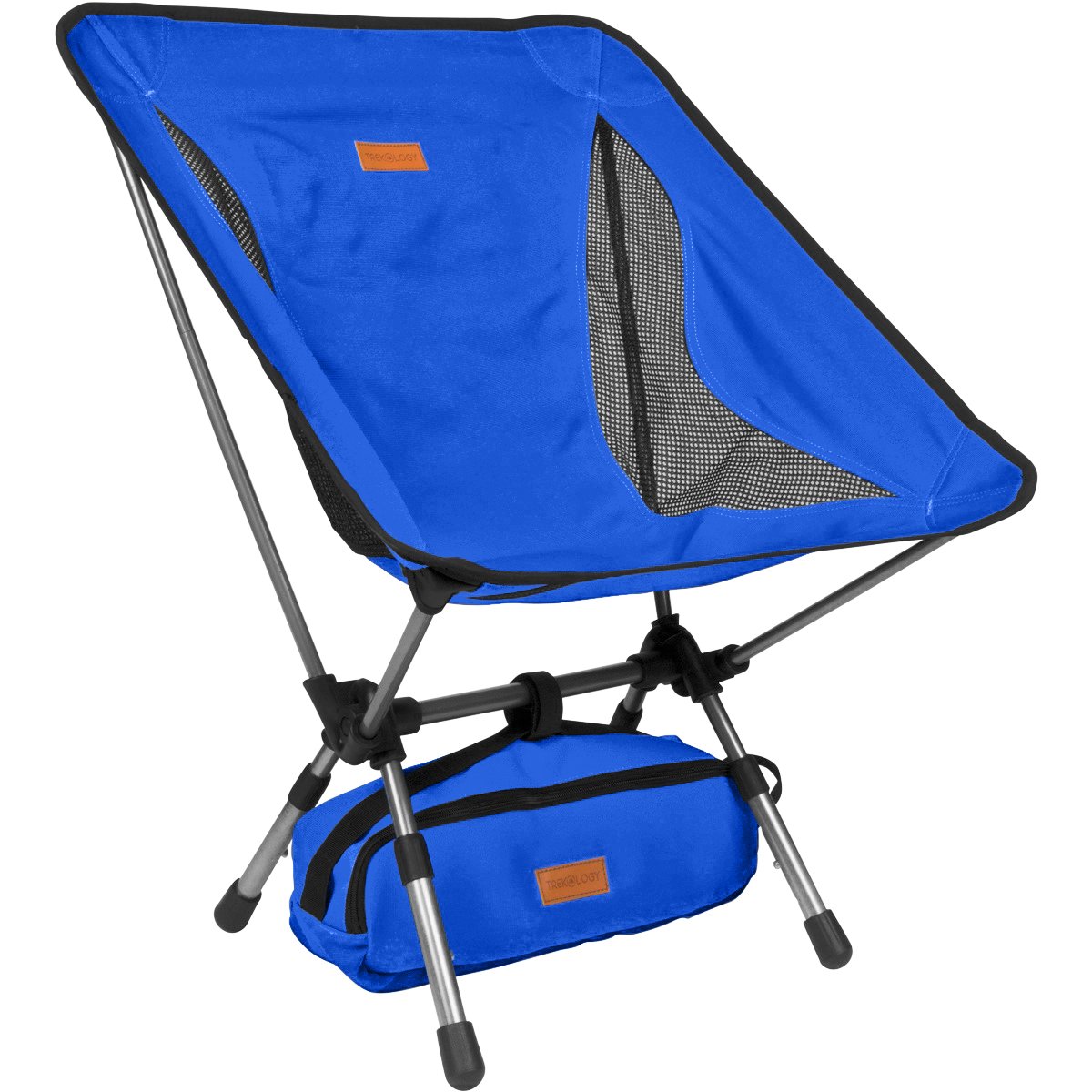 no Side Pockets Black Trekology YIZI Go Portable Camping Chair