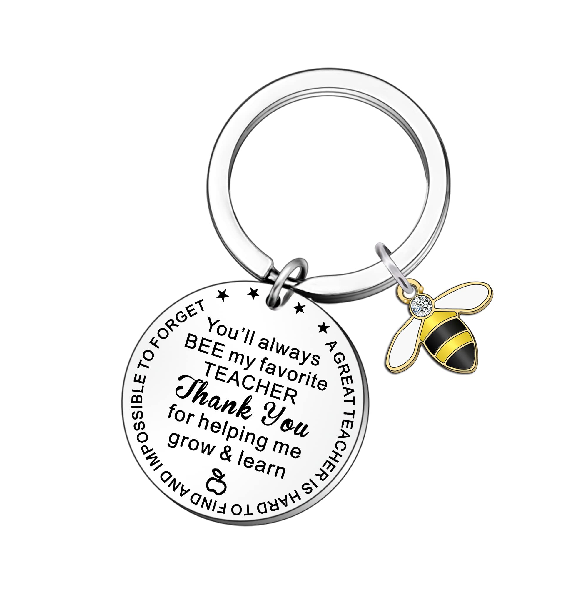 JETTOP Nursery Teacher Gifts for Women Men Thank You Teacher Gifts (Helping Me Grow)