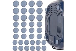 MOUKIWEEN Appliance Slider for Kitchen Appliances,36pcs Self-Adhesive Small Appliance Slider,Kitchen Appliance Sliders for Counter Coffee Maker, Air Fryer, Pressure Cooker, Blender,Stand Mixer