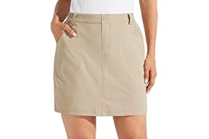 WILLIT Women's Skorts Golf Casual Skort Skirts UPF 50+ Quick Dry Zip Pockets Outdoor Hiking