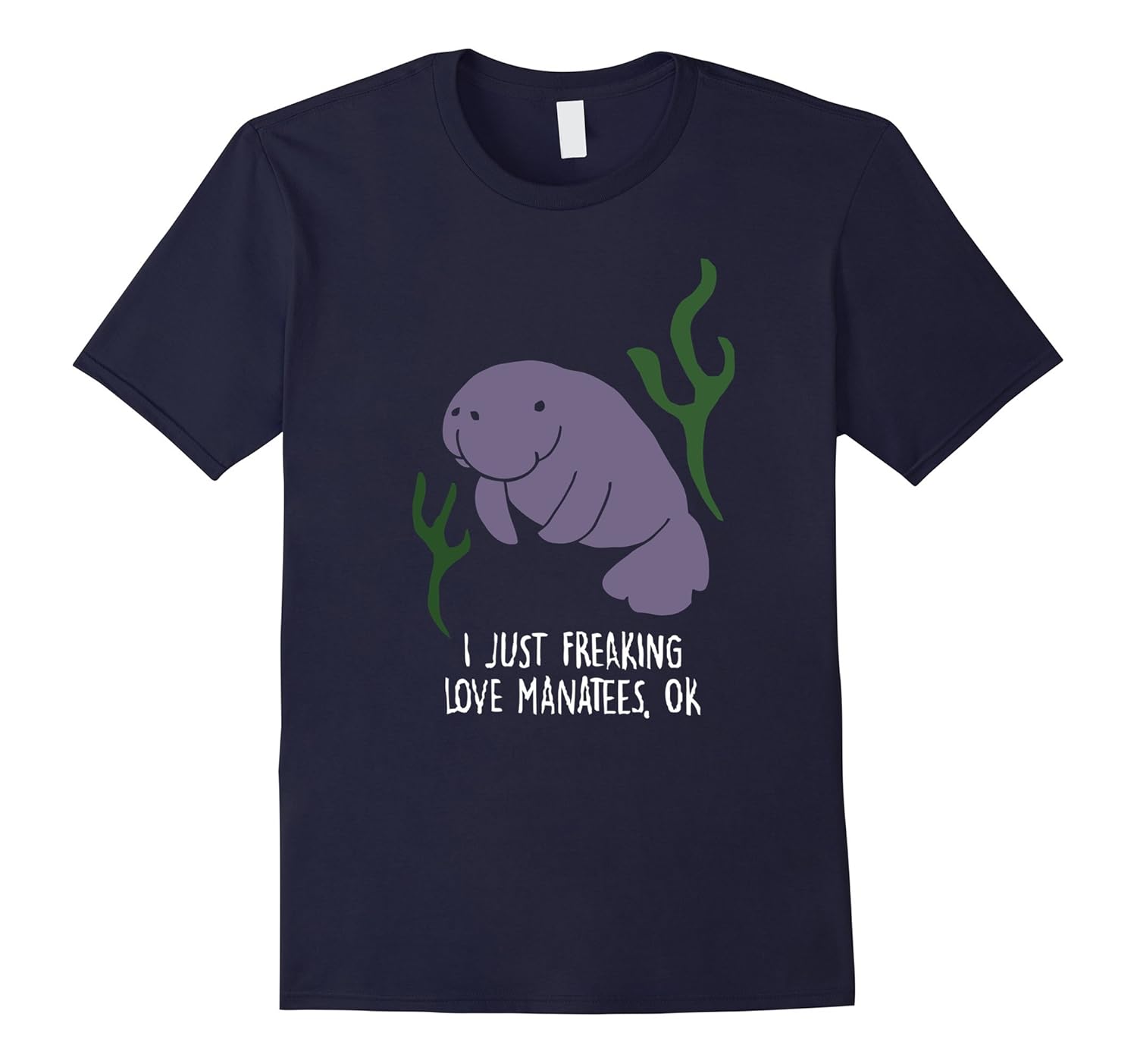 Manatee Tshirt Freaking love manateesArt Artvinatee