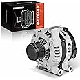 A-Premium Alternator Compatible with Jeep KL Series Cherokee 2014-2022 3.2L & Chrysler 200 2015-2017 3.6L, 12V 160A 6-Groove Decoupler Pulley Clockwise, Replace# 4210000820, 4210000821