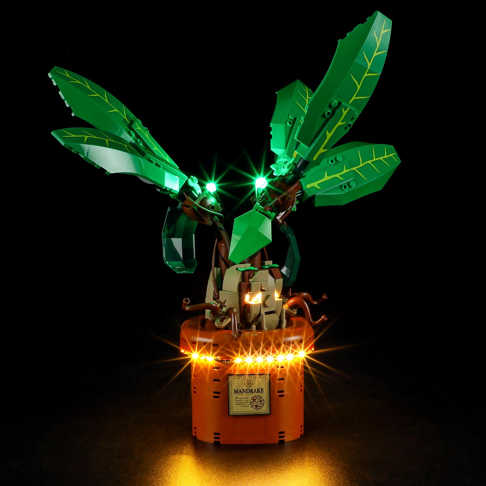 MENZAVA LED Light Set Compatible with LEGO 76433 Mandrake Harry Potter Building Blocks Model - Model Set NOT Included