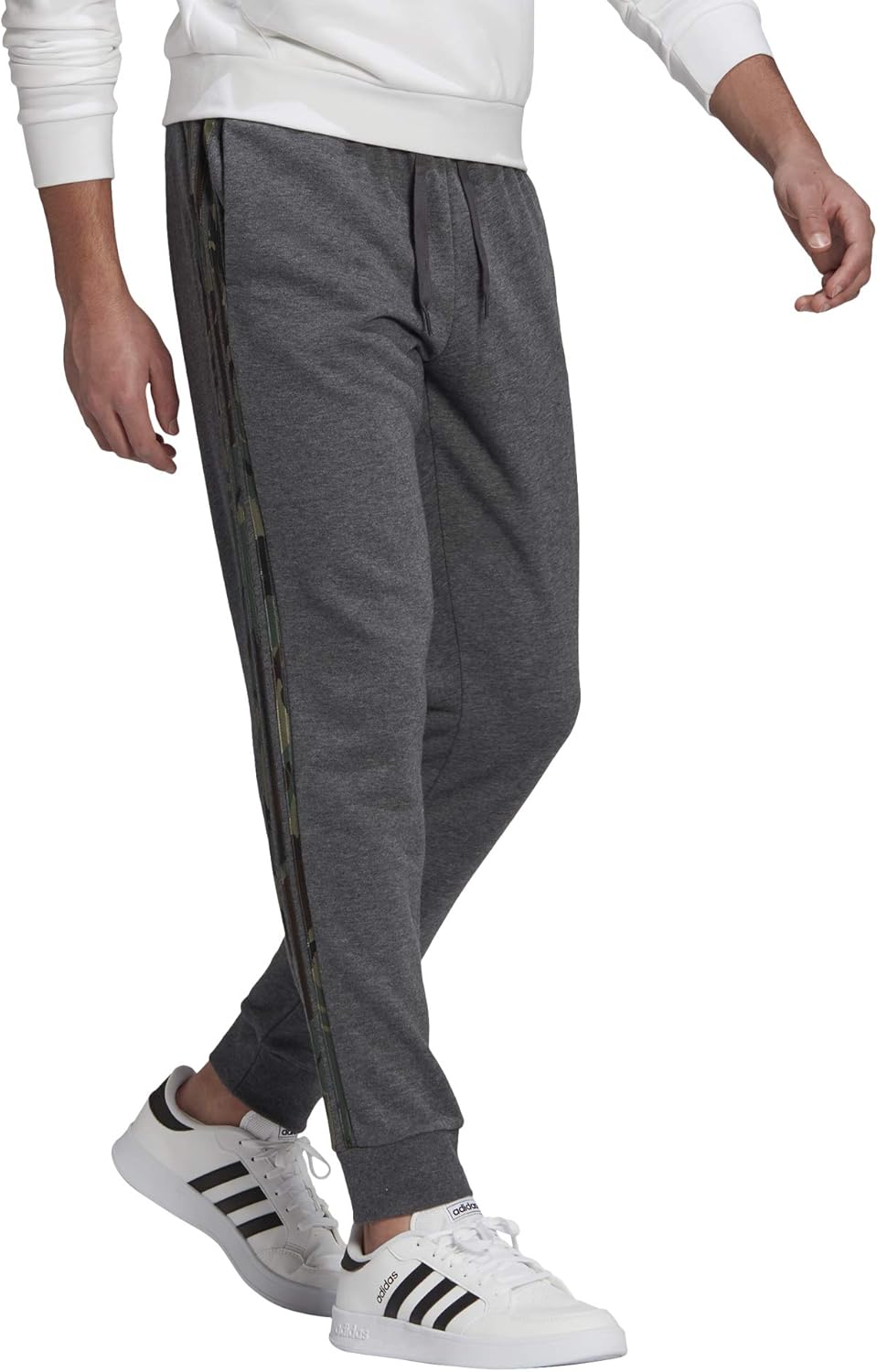 adidas,Mens,Camo Pants,Dark Grey Heather,Medium: Amazon.co.uk: Clothing