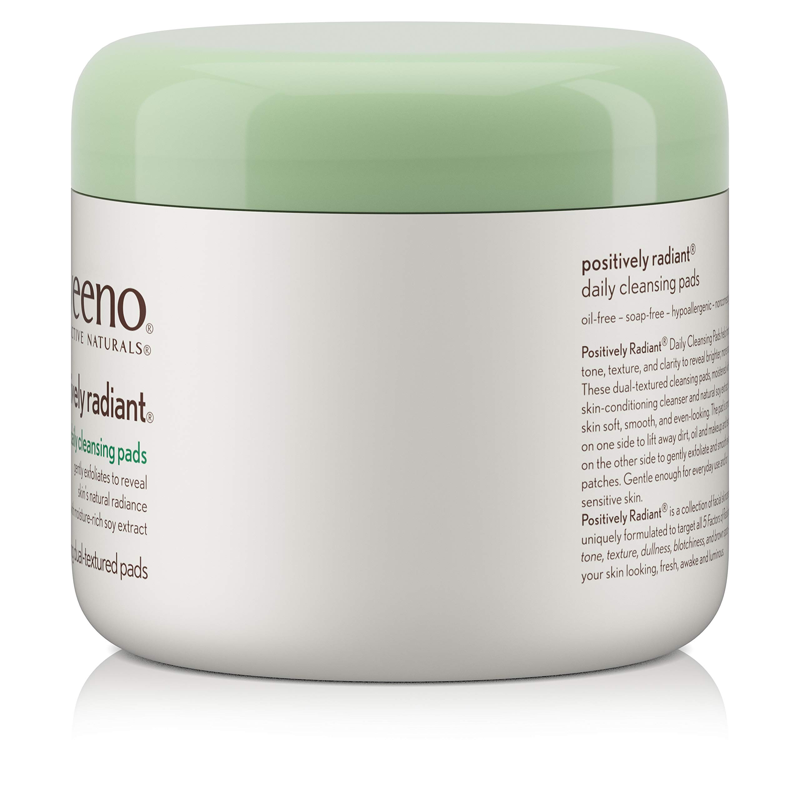 Aveeno Positively Radiant Exfoliating Daily Cleansing Pads, 28 Count