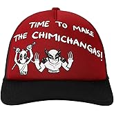 Deadpool & Wolverine Time to Make The Chimichanga Red & Black Trucker Hat