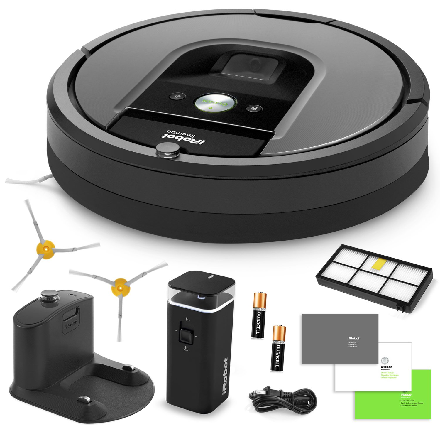 iRobot Roomba 960 Vacuum Cleaning Robot + Dual Mode Virtual Wall