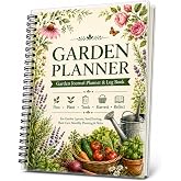 Garden Planner &ndash; Garden Journal Planner and Log Book with Monthly &amp; Weekly Checklists, Gardening Journal for Plant Care, Budget, and Harvest Tracking