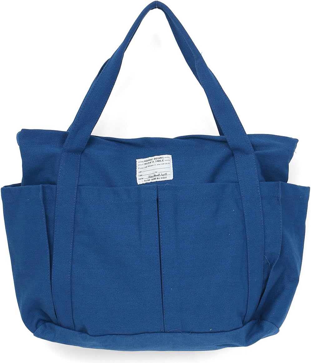Amazon Co Jp Fashion Letter Fashionletter Mother S Bag Lightweight Canvas Tote Bag Solid Zipper With Large Women S Tote Bag Mom Mother Big Large Capacity Work School Sei005 Blue Baby Amazon Co Jp Fashion Letter Fashionletter Mother S Bag Lightweight Canvas Tote Bag Solid Zipper With Large Women S Tote Bag Mom Mother Big Large Capacity Work School Sei005 Blue Baby