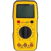 Sperry Instruments DM6410 8 Function Digital Multimeter, Yellow | Manual Ranging, AC/DC Voltage &amp; Current, Impact Resistant Housing, Batteries Included (Formerly: Sperry Instruments)