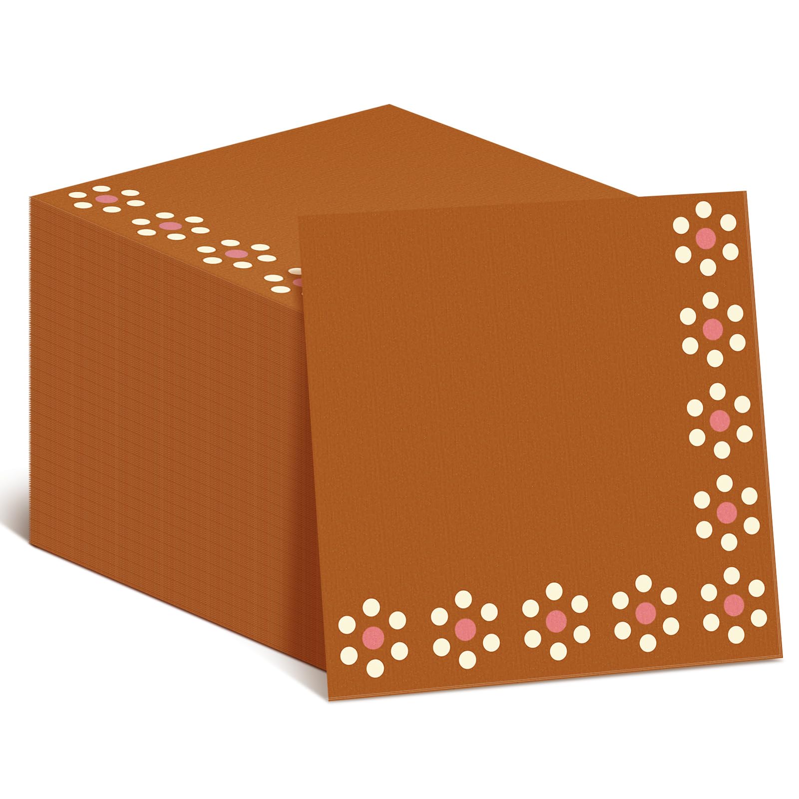 Photo 1 of Amazingspark 100 Pcs Barro Themed Party Decorations Cielito Lindo Party Decor Mexicanos Napkins Bulk Platos De Barro Clay Disposable Paper Napkins for Baby Shower Wedding Birthday(Cute Style)