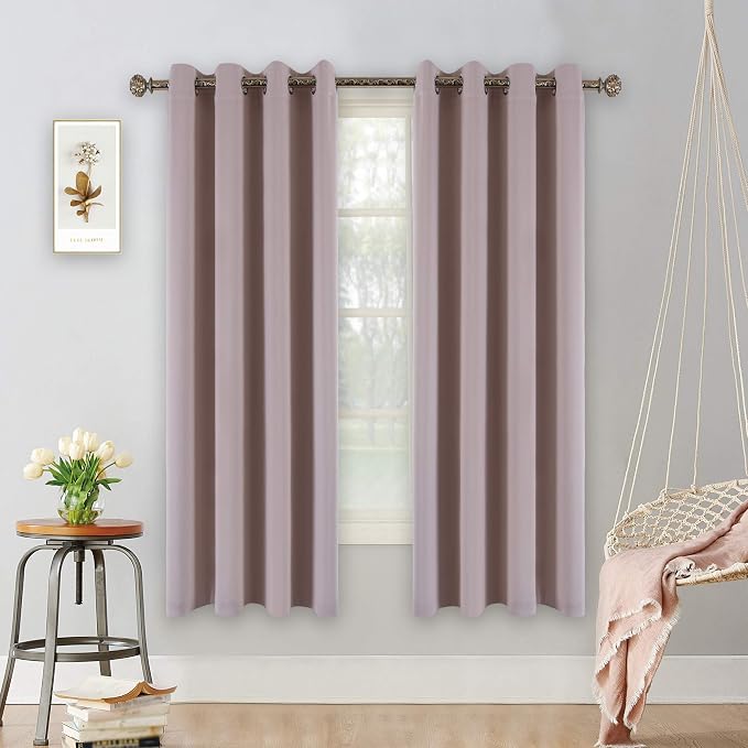 Amazon.com: YGO Insulated Thermal Blackout 72 Inch Long Curtain Panels