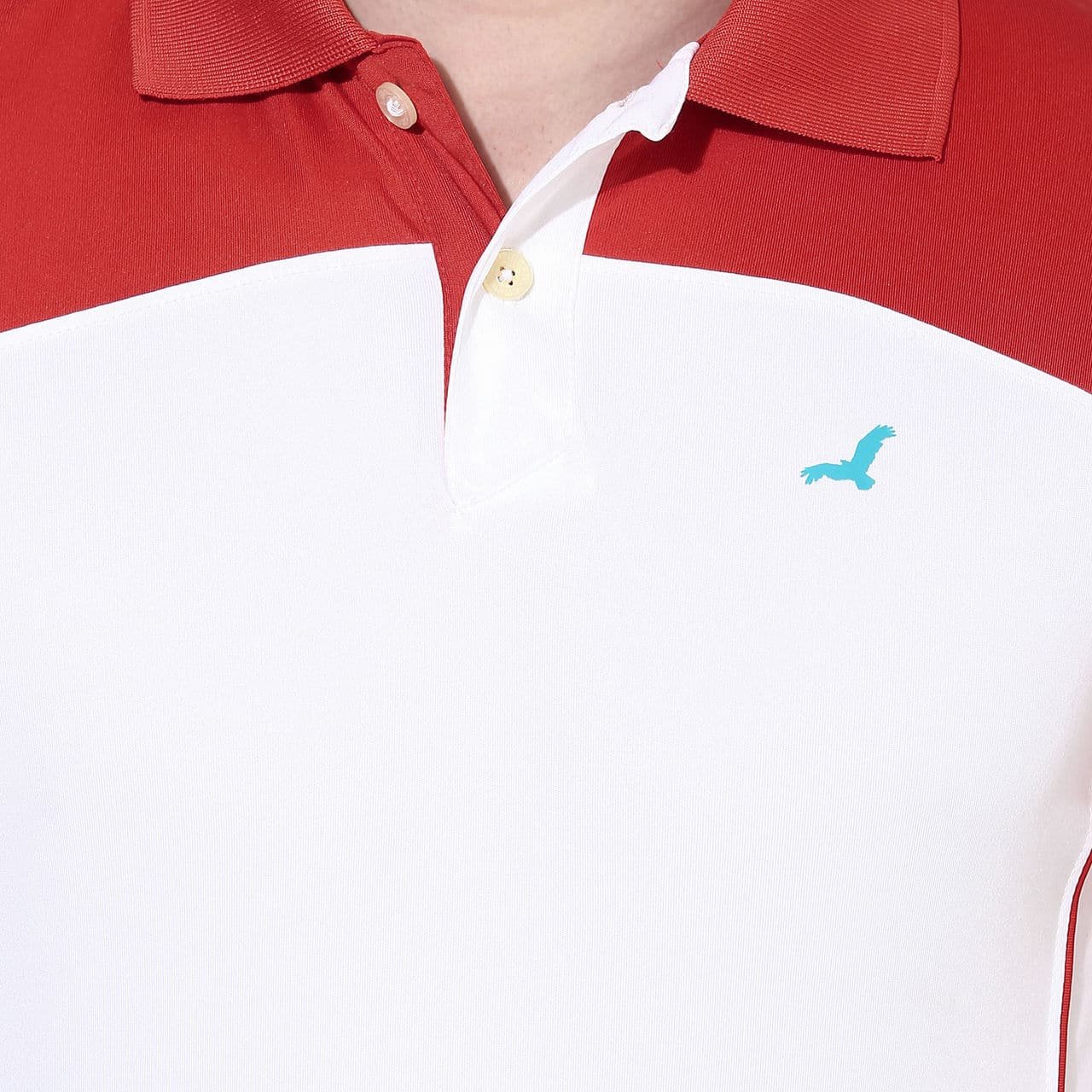 american crew men's polyester polo