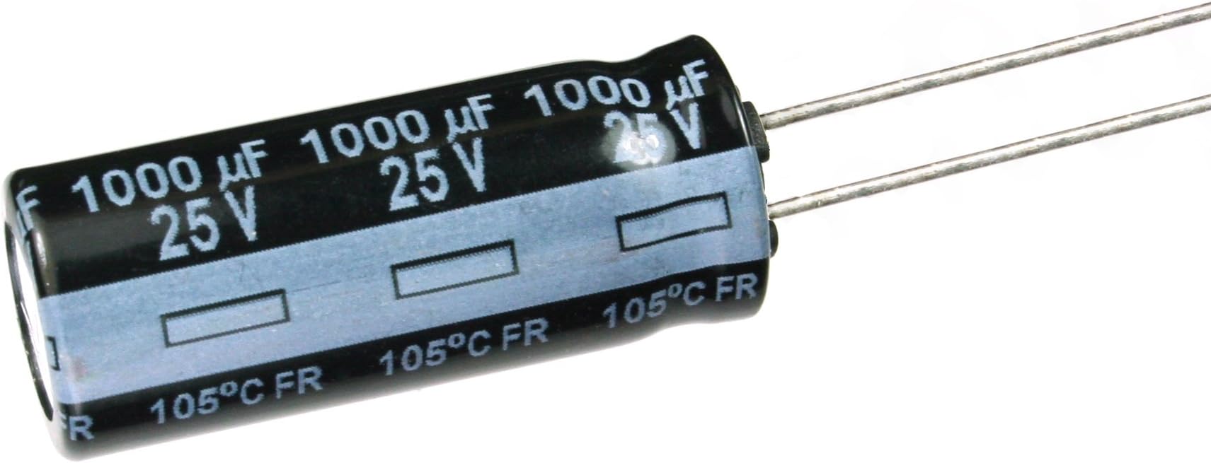 (LB #37) 6pcs Panasonic FR 1000uF 25v 105c Radial Electrolytic Capacitor Low ESR