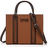 Wrangler Tote Bags for Women Top-handle Handbags and Purse for Women with Adjustable Strap