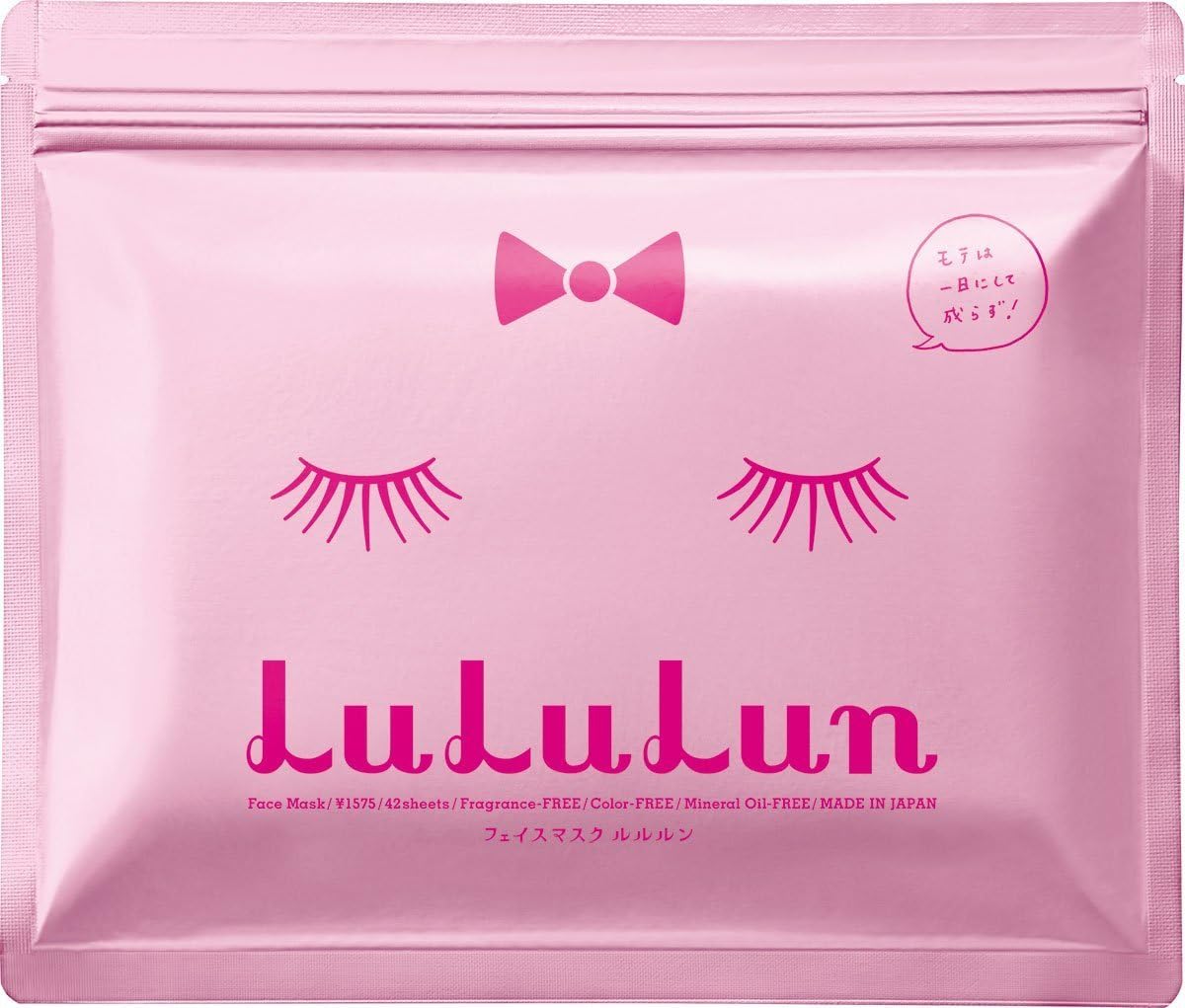 LuLuLun Facial mask 42 sheets Amazon.ca Beauty