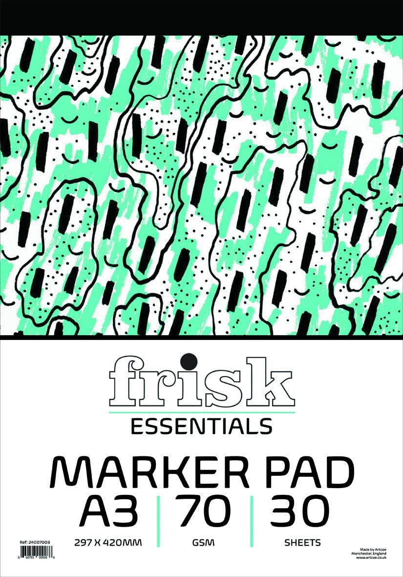 Frisk Essentials Marker Paper Pad A3, White