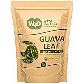 Guava Tea Bags, Dried Tender Leaves Tea, 30 Count, Pleasant Taste, Caffeine Free (Pack of 1)