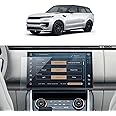 LANTU Car Screen Protector for 2023 2024 2025 Land Rover Range Rover Accessories Navigation Touchscreen Protector Film Tempered Glass HD Clear Anti-Glare 13.1''