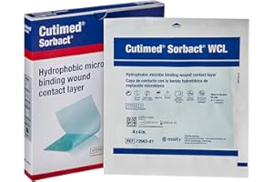 Cutimed Sorbact WCL Wound Dressing 4 X 4 Inch Sterile, 7266201 - Sold by: Pack of One