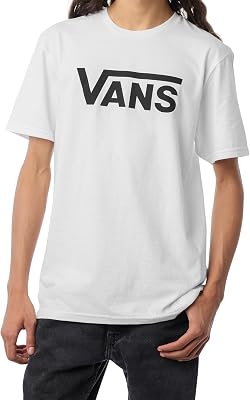 Classic Drop V SS Crew Tee-B, Weiß und Schwarz, M
