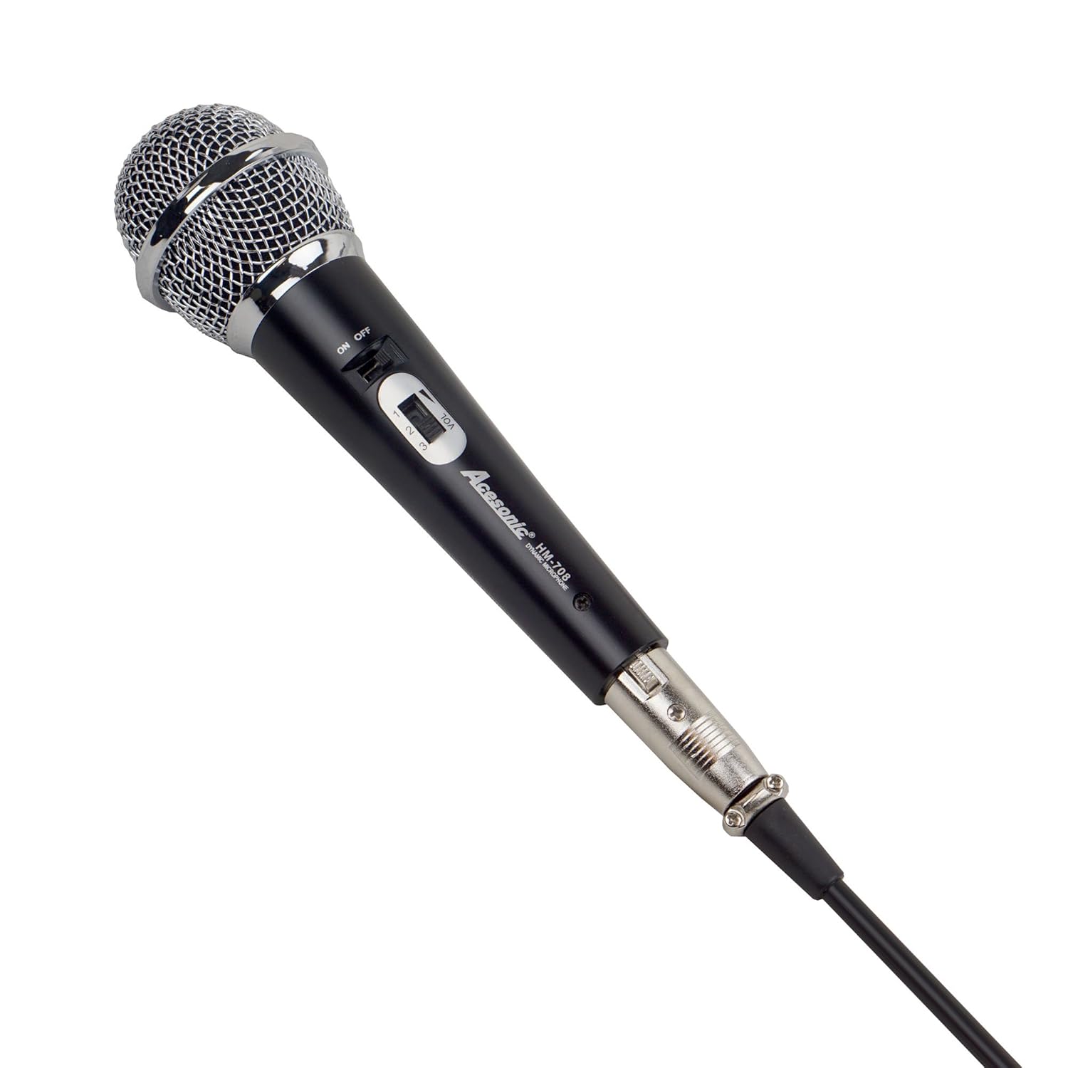 Acesonic HM708 Professional Dynamic Microphone with Volume Control