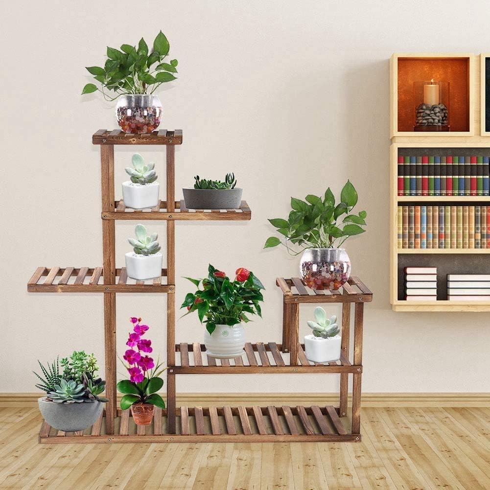 CHEXIAOhuapen Planta, estante Flor, Puesto de jardín de flores, de