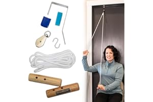 DIY Ranger RangeMaster DIY Ranger Shoulder Pulley │ Physical Therapy Shoulder Exercise Tool │ Do It Yourself Kit │ Aids with Recovery and Increased Mobility │ Metal Bracket Door Attachment