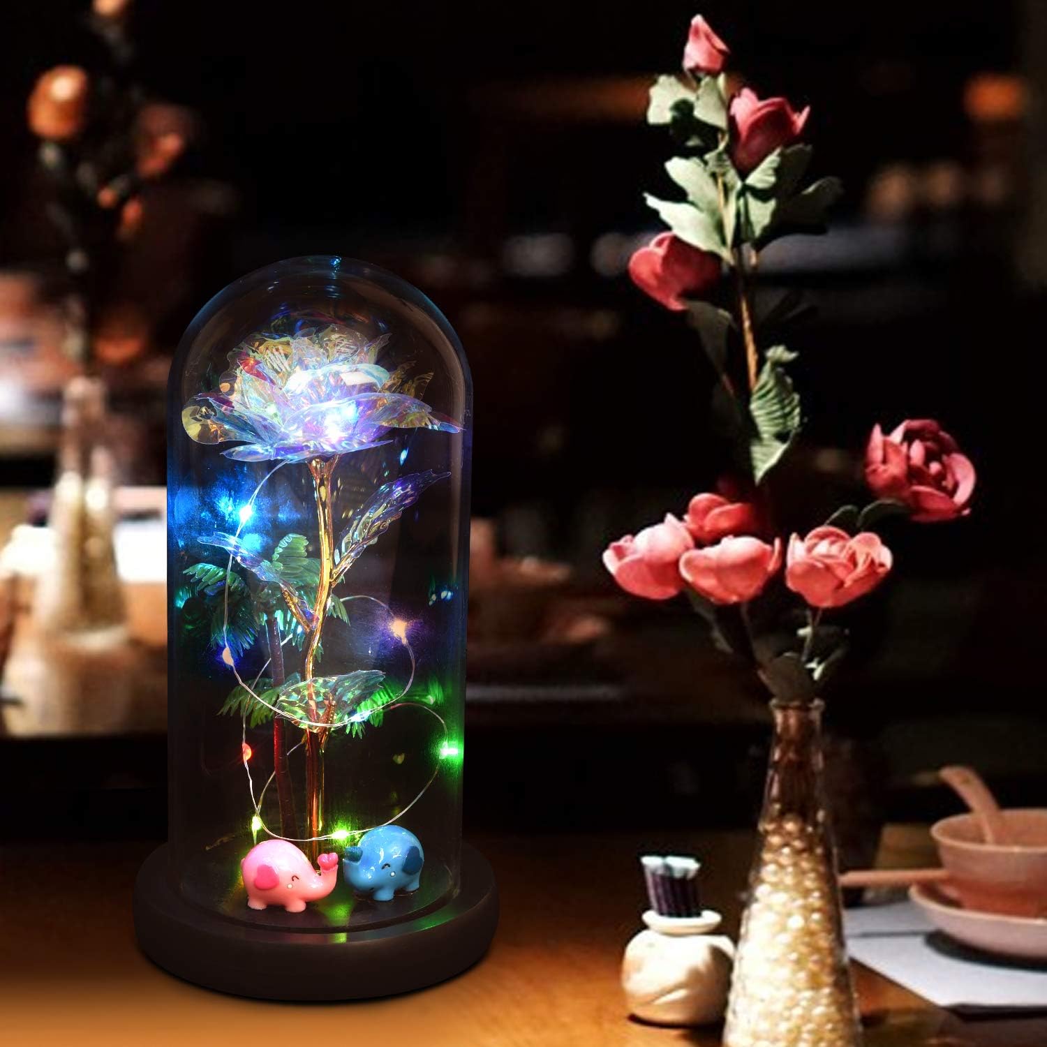 Flamants Anniversaire Belle Et Bete Noel Elegant Dome En Verre Lumieres Led Pine Base Pour Cadeau De Saint Valentin Decoration De Maison Fete Des Meres Mariage Aokebeey Rose Enchantee Vegetaux Artificiels Fleurs Artificielles Flamants Anniversaire Belle Et Bete Noel Elegant Dome En Verre Lumieres Led Pine Base Pour Cadeau De Saint Valentin Decoration De Maison Fete Des Meres Mariage Aokebeey Rose Enchantee Vegetaux Artificiels Fleurs Artificielles