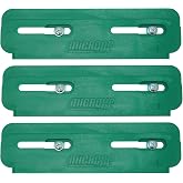 MICROJIG Matchfit Edge Guide for Dovetail Router Bit Grooves Track System - Low Profile, Precise Workholding Solution for CNC, Hand Planing, Woodworking Tools, CN-P1K3, 3-Pack