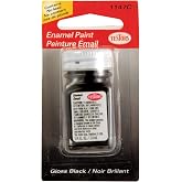 Testors Testor Gloss Black Enamel Paint