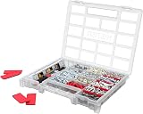 Keter Stack n' Roll Modular DIY 3 Organizer Set Black view 6