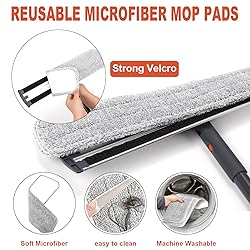 18 Professional Microfiber Mop Large Flat Mops for