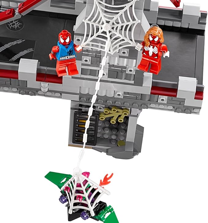 spider man lego bridge