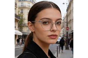 Trendy Blue Light Glasses Eyeglasses Frames for Men & Women, Stylish Frame, Computer Glasses #2594