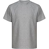 Mens T-Shirts - Crew Neck Patchwork Short Sleeve T-Shirts for Men Wrinkle-Resistant Cotton Blend Summer Casual Stylish Tee