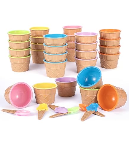 Lot de 50 mini bols à crème glacée et cuillères à dégustation jetables en forme de casque de baseball, petits bols à dessert, tasses à crème glacée, gobelets de service pour bonbons