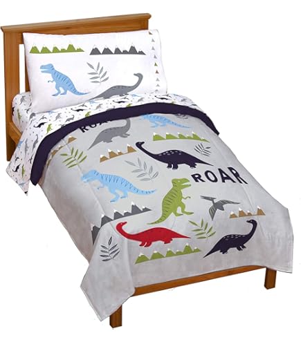 Franco Jurassic World 2 Rash Kids Bedding Sheet Set, Twin
