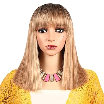 Velneet Women Beauty Mixed Colors Brown Gold Party Straight