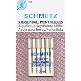 SCHMETZ Jersey (130/705H SUK) Sewing Machine Needles - Carded - Size 100/16