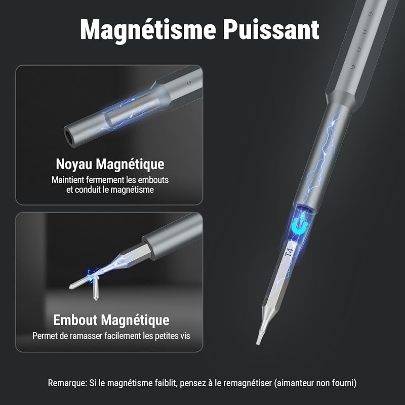 60 en 1 Tournevis de Précision Portable