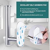 YUET Self-Adhesive Toilet Paper Holder SUS-304 Stainless Steel Brushed view 2