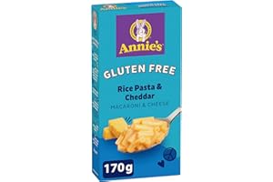 ANNIE'S - MACARONI AND CHEESE Gluten Free Rice Pasta and Cheddar, No Artificial Flavours or Synthetic Colours, Contains Real 