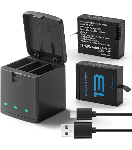 Amazon.com : GoPro Enduro Rechargeable Battery 2-Pack